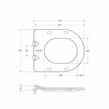 Унитаз подвесной BelBagno Amanda BB051CHR/BB051SC